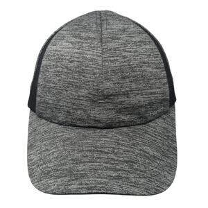 Hind Strapback Baseball Cap Heather Gray One Size Adjustable 6 Panel Blank